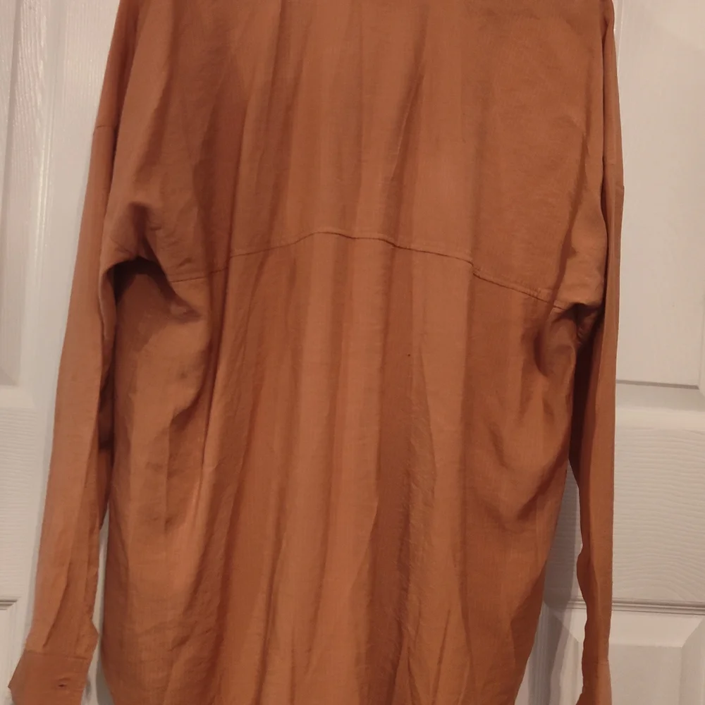 Rust Button-Up Shirt - Picture 2 of 3